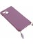 iPhone 14 Plus Için Plus Dört Köşe Kalınlaştırılmış Anti Drop Anti Drop Tpu Geri Asılı Halat Işığı Mor Telefon Kılıfı (Yurt Dışından) 2