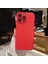15 Pro Max Mat Tpu Çerçeveli Temperli Cam Geri Kırmızı Telefon Kılıfı (Yurt Dışından) 1