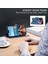 Iphone 15 Pro Max Maksimum Damgalı Hatlar Baskılı Pu Deri Telefon Mavisi Telefon Kılıfı (Yurt Dışından) 5