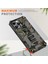 Iphone 15 Pro Pc+Tpu Kickstand Şok Geçirmez Arka Işığı Yeşil Telefon Kılıfı (Yurt Dışından) 4