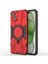 Iphone 15 Plus Kickstand Pc+Tpu Koruyucu Zırh Kasa Kırmızısı Telefon Kılıfı (Yurt Dışından) 1