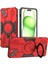 Iphone 15 Plus Kickstand Pc+Tpu Koruyucu Zırh Kasa Kırmızısı Telefon Kılıfı (Yurt Dışından) 5