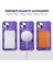 Iphone 15 Plus Cep Telefonu Için Şok Tpu+Pc Kickstand Cover Spurple Telefon Kılıfı (Yurt Dışından) 3