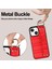 Iphone 13 Mini Yüzüğü Kickstand Pu Deri+Tpu Cep Telefon Ları Kırmızı Telefon Kılıfı (Yurt Dışından) 5