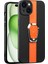 Iphone 15 Plus Anti Six Sıvı Pu Deri+Tpu+Akrilik Telefon Orange Telefon Kılıfı (Yurt Dışından) 1