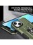 Iphone 15 Plus Şok Geçirmez Telefon Kasası Yüzüğü Kickstand Pc+Tpu Arka Yeşili Telefon Kılıfı (Yurt Dışından) 2