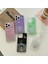 Iphone 15 Pro Case Için Tpu Epoksi Dönme Dönme Çarkı Sparkle Glitter Mor Telefon Kılıfı (Yurt Dışından) 5