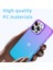 Iphone 15 Pro Max Renkli Serisi Sabit Pc Back Koruyucu Renkli Bir Ekleme Telefon Orange Telefon Kılıfı (Yurt Dışından) 4