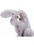 Iphone 15 Fluffy Bunny Kulak Esnek Tpu Koruyucu Telefon Işık Gri Telefon Kılıfı (Yurt Dışından) 5