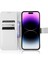 Iphone 15 Pro Deri Deri Koruyucu Telefon Beyaz Telefon Kılıfı (Yurt Dışından) 3