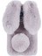 Iphone 15 Pro Fluffy 3D Bunny Kulakları Kış Kış Sıcak Yumuşak Tpu Telefon Vaka Işığı Gri Telefon Kılıfı (Yurt Dışından) 2