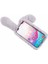 Iphone 15 Pro Fluffy 3D Bunny Kulakları Kış Kış Sıcak Yumuşak Tpu Telefon Vaka Işığı Gri Telefon Kılıfı (Yurt Dışından) 4