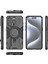 Iphone 15 Pro Max Telefon Yüzük Tutucu Kickstand Koruyucu Case Black Için Telefon Kılıfı (Yurt Dışından) 3