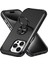 Iphone 15 Pro Cep Telefonu Pc+Tpu Kırpma Geçirmez Kickstand Koruyucu Black Telefon Kılıfı (Yurt Dışından) 3
