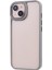 Iphone 14 Plus Case Tpu+Pc Için Metal Düğmesi Grey ile Şok Geçirmez Telefon Koruyucusu Telefon Kılıfı (Yurt Dışından) 1