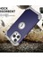 Iphone 15 Pro Max 3'ü 1 Arada Pc+Silikon Telefon Anti Drop Cep Telefonu Navy Mavi Telefon Kılıfı (Yurt Dışından) 4