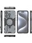 Iphone 15 Pro Max Telefon Yüzüğü Tutucu Kickstand Koruyucu Case Grey Telefon Kılıfı (Yurt Dışından) 3
