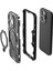 Iphone 15 Pro Max Telefon Yüzüğü Tutucu Kickstand Koruyucu Case Grey Telefon Kılıfı (Yurt Dışından) 4