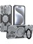 Iphone 15 Pro Max Telefon Yüzüğü Tutucu Kickstand Koruyucu Case Grey Telefon Kılıfı (Yurt Dışından) 5