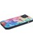 Iphone 14 Için Kare Desen Temperli Cam Kasa Anti Çizik Şok Geçirmez Telefon Siyah Telefon Kılıfı (Yurt Dışından) 4