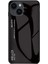 Iphone 15 Koruyucu Temperli Cam+Pc Back Tpu Çerçeve Gradyan Kasa Siyah Telefon Kılıfı (Yurt Dışından) 1