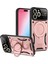 Iphone 15 Pro Pc+Tpu Için Ring Kickstand Manyetik Rose Gold ile Uyumlu Telefon Kılıfı (Yurt Dışından) 1