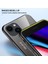 Iphone 15 Koruyucu Temperli Cam+Pc Back Tpu Çerçeve Gradyan Kasa Siyah Telefon Kılıfı (Yurt Dışından) 4