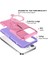 Pc ile Uyumlu iPhone 15 Pro Için Kickstand +Tpu Kayar Lens Koruma Moral/pembe Telefon Kılıfı (Yurt Dışından) 4