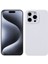 Iphone 15 Pro Case Anti Cratch Ultra Slim Silikon Telefon Geri Beyaz Telefon Kılıfı (Yurt Dışından) 1