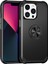 Iphone 13 Pro Kickstand Case Anti Shock Anti Pc+Tpu Telefon Geri Koruyucu Black Telefon Kılıfı (Yurt Dışından) 2