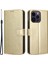 Iphone 15 Pro Max Case Crazy Horse Doku Deri Deri Stand Anti Fall Al Alt Telefon Kılıfı (Yurt Dışından) 1