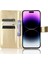 Iphone 15 Pro Max Case Crazy Horse Doku Deri Deri Stand Anti Fall Al Alt Telefon Kılıfı (Yurt Dışından) 4