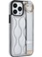 Iphone 12 Pro Max Shockproof Vaka Dalgası Pu+Tpu Kickstand Telefon Silver Telefon Kılıfı (Yurt Dışından) 2