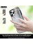 Iphone 12 Pro Max Shockproof Vaka Dalgası Pu+Tpu Kickstand Telefon Silver Telefon Kılıfı (Yurt Dışından) 4