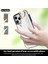 Iphone 13 Pro Kickstand Case Wave Desen Anti Drop Pu+Tpu Telefon Koruyucu Beyaz Telefon Kılıfı (Yurt Dışından) 4
