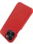 Iphone 13 Pro 6.1 Inç Anti Drop ile Uyumlu Orijinal Inek Deri Kaplamalı Pc Case Red Telefon Kılıfı (Yurt Dışından) 5