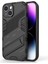 Iphone 15 Drop Koruma Pc+Tpu Kickstand Black ile Arka Telefon Kılıfı (Yurt Dışından) 1