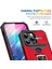 Iphone 15 Pro Case Anti Cratch Pc+Tpu Kickstand Telefon Geri Kapağı Slayt Lens Koruyucusu Black Telefon Kılıfı (Yurt Dışından) 4