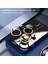 Iphone 14 Pro Magnetic Case Back Logo Magnify Cam Lens Film Black ile Telefon Kılıfı (Yurt Dışından) 2