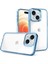 Iphone 15 Plus Hd Clear Case Anti Cratch Akıllı Telefon Kabuğu Tpu+Pc Telefon Mavisi Telefon Kılıfı (Yurt Dışından) 1