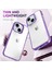 Iphone 15 Plus Hd Clear Case Anti Cratch Akıllı Telefon Kabuğu Tpu+Pc Telefon Mavisi Telefon Kılıfı (Yurt Dışından) 3