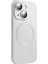 Iphone 14 Plus Case Için Yüksek Alüminyum Silicon Cam Film Silver ile Tpu Manyetik Telefon Kılıfı (Yurt Dışından) 3