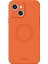 Jk Qin Serisi Yüzük Deseni Baskı Akrilik+Tpu Iphone 15 Plus Için Plus Cilt Touch Mat Telefon Orange Telefon Kılıfı (Yurt Dışından) 1
