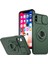 Iphone X/xs Manyetik Kasa Kickstand Anti Cratch Zırh Telefonu Siyah Yeşil Telefon Kılıfı (Yurt Dışından) 1
