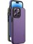 Iphone 15 Pro Shockproof Case Için Pu+Tpu ile Uyumlu Kıvrık Anti Clatch Telefon Morası Telefon Kılıfı (Yurt Dışından) 2