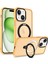 Iphone 15 Plus Case Için Pc+Tpu Ring Kickstand Telefon Turun Telefon Kılıfı (Yurt Dışından) 1