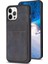 Iphone 15 Plus Kart Sahibi Için Tasarım Stand Anti Çizgi Pu Deri+Tpu Mobil Black Telefon Kılıfı (Yurt Dışından) 1