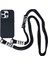 Iphone 15 Pro Max Sıvı Silikon Kart Kartı Yuvası Şok Geçirmez Koruyucu Strap Black Telefon Kılıfı (Yurt Dışından) 1