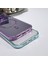 Iphone 15 Pro Max Damla Geçirmez Telefon Arka Kapağı Purple ile Uyumlu Olan Şeffaf Tpu+Pc Telefon Kılıfı (Yurt Dışından) 4