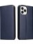 Iphone 15 Pro Case Manyetik Otomatik Kapanış Pu Deri Telefon Mavisi Telefon Kılıfı (Yurt Dışından) 1